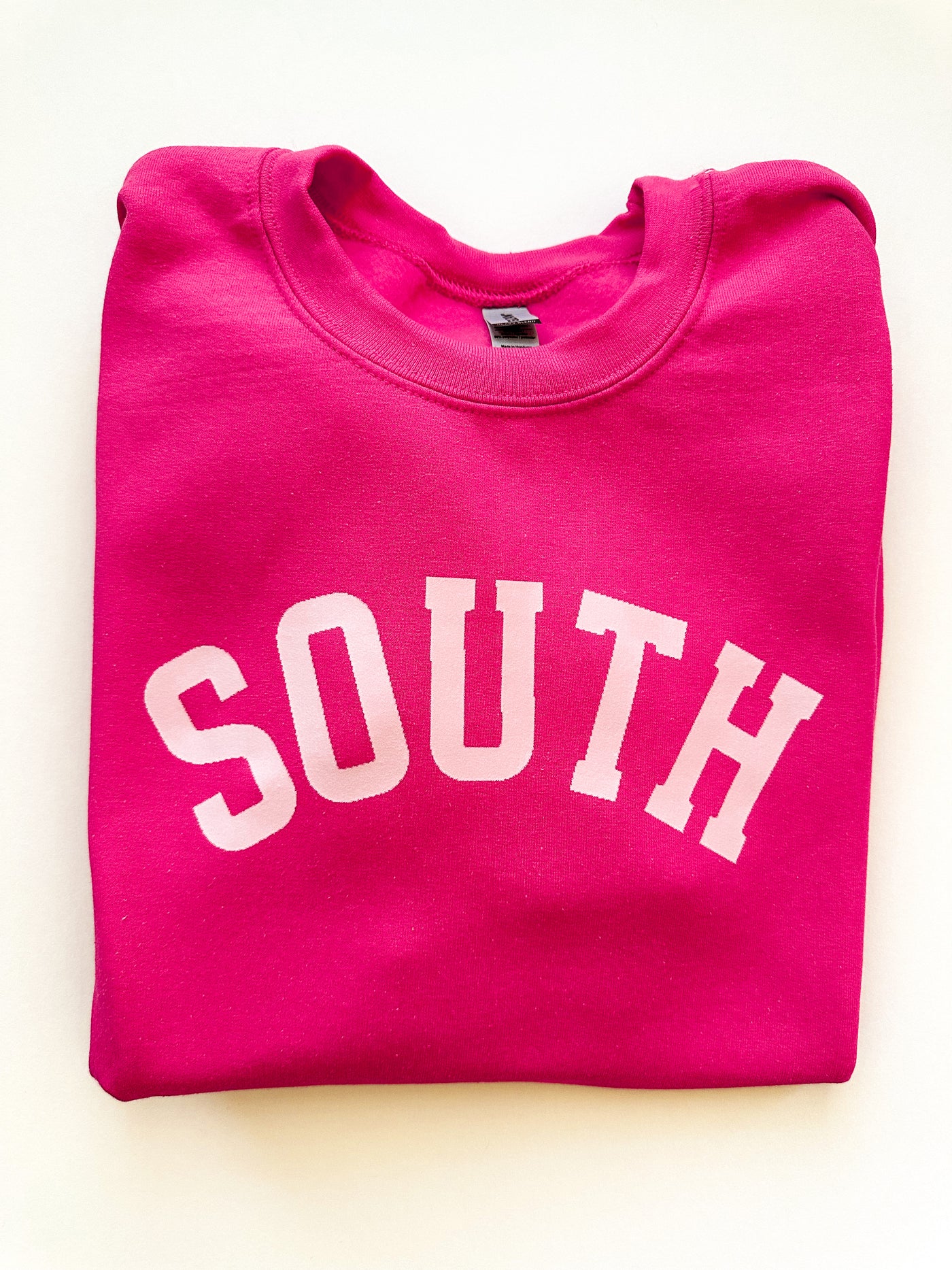 "SOUTH" Sweatshirt - Pink