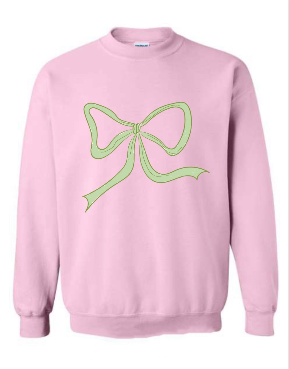 Bow Sweatshirt - Pink