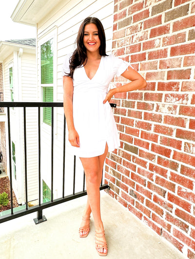 Kelly Dress - White